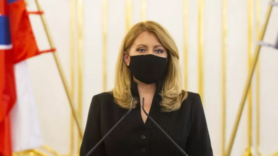 Na snímke prezidentka SR Zuzana Čaputová