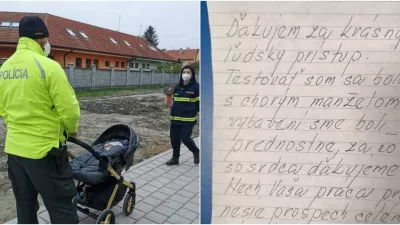 Slováci ďakovali policajtom