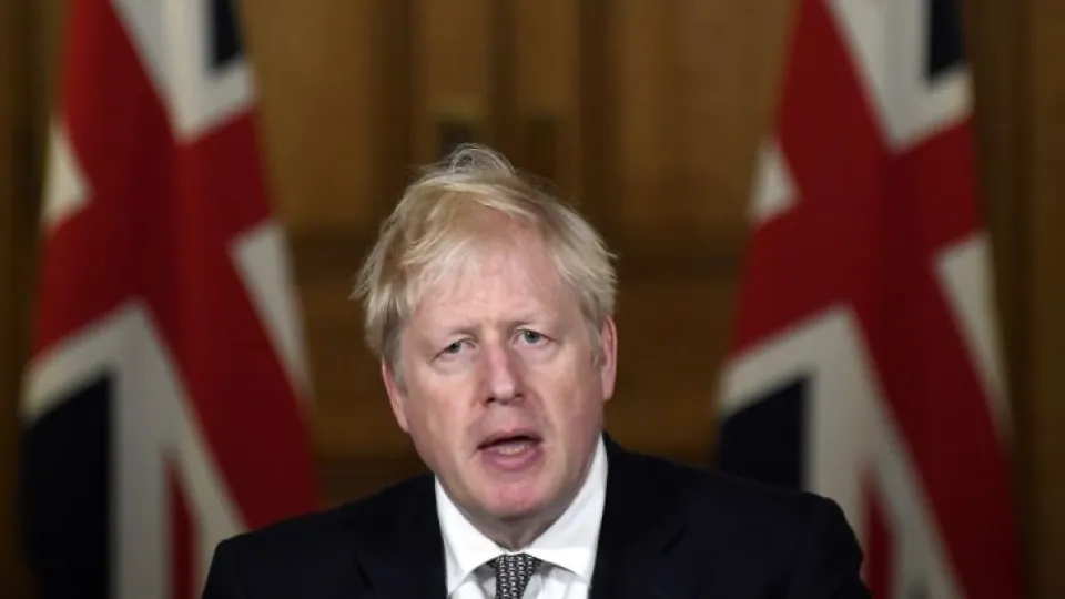  Britský premiér Boris Johnson.