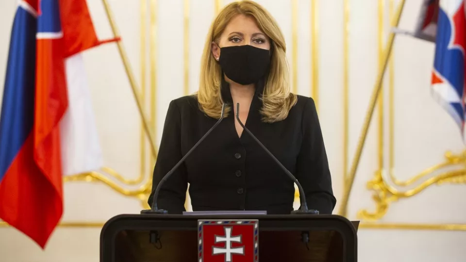 Na snímke prezidentka SR Zuzana Čaputová.