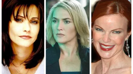 Courteney Cox, Kate Winslet a Marcia Cross