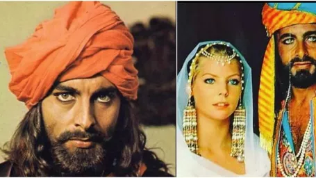 Kabir Bedi v jeho naslávnejšej filmovej úlohe, ktorá pobláznila niekoľko európských krajín.