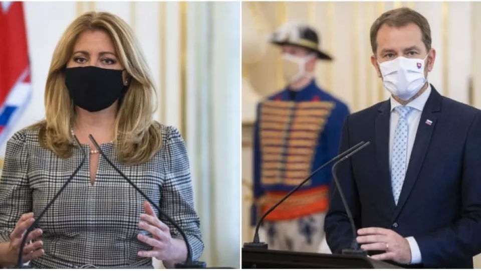  Zuzana Čaputová a Igor Matovič