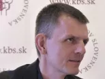 Na snímke hovorca Konferencie biskupov Slovenska Martin Kramara