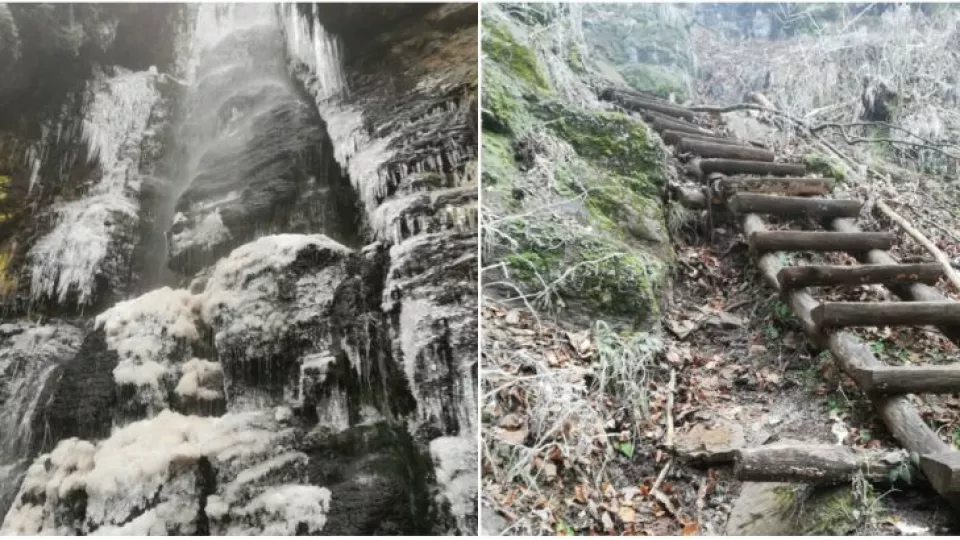 Vodopád Bystrô na Podpoľaní  láka turistov a milovníkov prírody nielen počas leta, čoraz viac záujemcov ho navštevuje aj v zime.