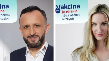 Do očkovacej kampane sa zapojili aj hudobník Ondrej Kandráč či moderátorka Adela Vinczeová