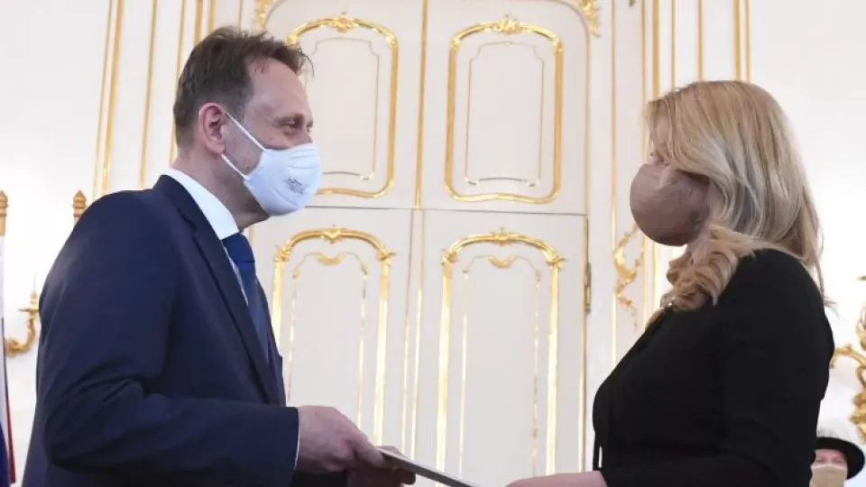 Samuel Vlčan a Zuzana Čaputová