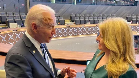 Joe Biden a Zuzana Čaputová