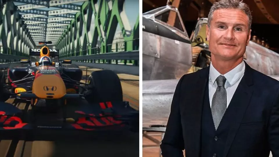 David Coulthard v Bratislave 