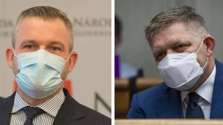 Peter Pellegrini a Robert Fico