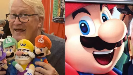 Charles Martinet požičal hlas hernej postavičke Super Mariovi.