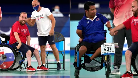 Slovenskí boccisti získali na paralympiáde cenný kov.