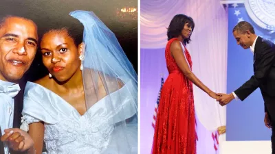 Michelle a Barack Obamovci.