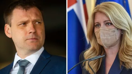 Tomáš Taraba a Zuzana Čaputová