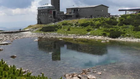 Skalnaté pleso vyschlo.