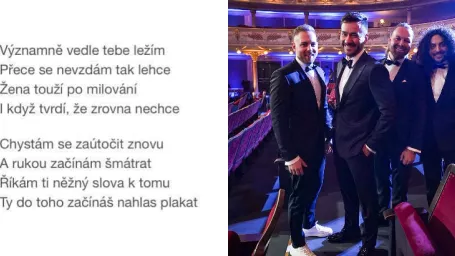 Marek Ztracený a text jeho piesne.