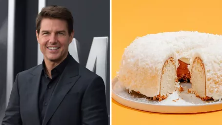 Tom Cruise a kokosová bábovka, ktorú každý rok daruje svojim priateľom.