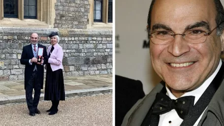 Legendárny britský herec David Suchet sa po celom svete preslávil najmä ako neprekonateľný filmový detektív Hercule Poirot.