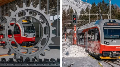 Zrekonštruovaná ozubnicová trať medzi Štrbou a Štrbským Plesom odviezla prvých cestujúcich.