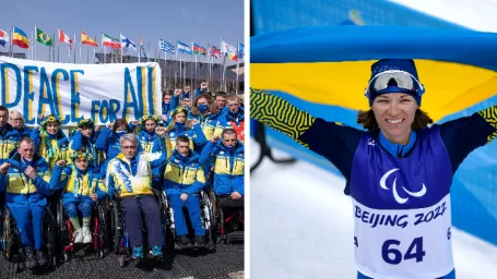 Zábery z paralympiády.