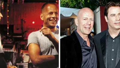 John Travolta a Bruce Willis