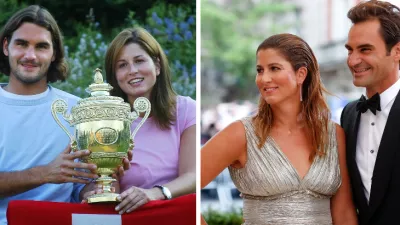 Mirka a Roger Federerovci.