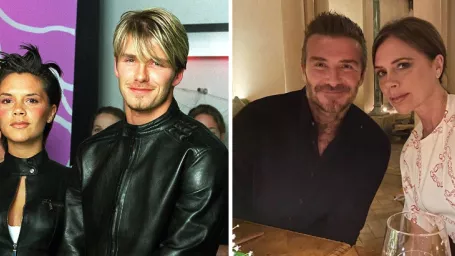 David Beckham a Victoria Beckham