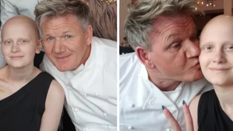 Gordon Ramsay a 13-ročná Sadie