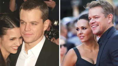 Matt Damon a Luciana Barrosová