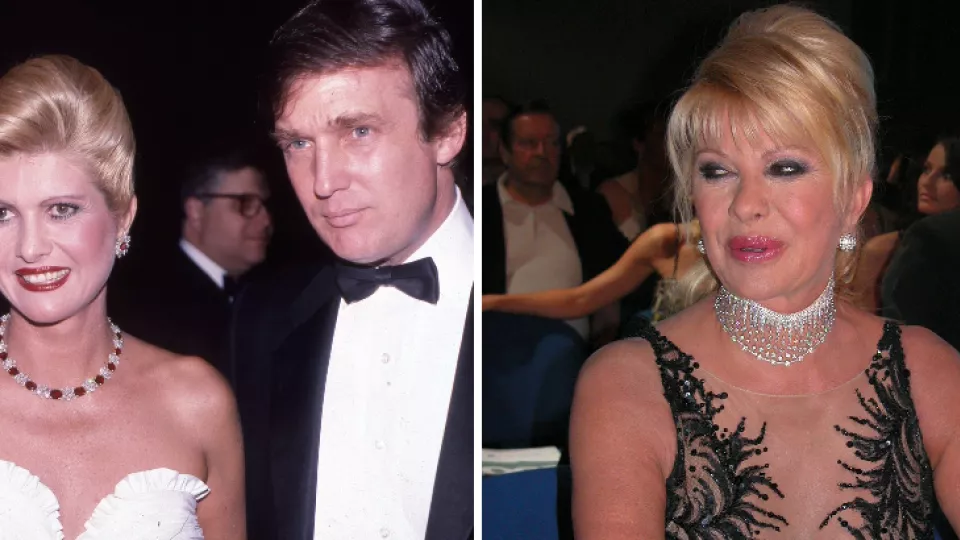 Ivana Trumpová a Donald Trump