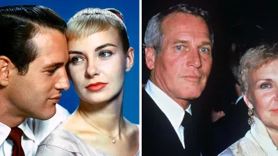 Paul Newman s manželkou Joanne Woodwardovou