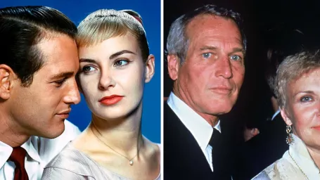 Paul Newman s manželkou Joanne Woodwardovou