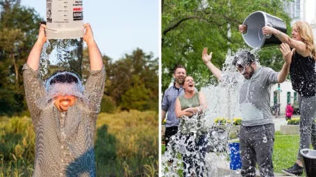 ALS Ice Bucket Challenge.