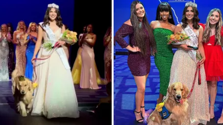 Alison Applebyová na súťaži krásy Miss Dallas Teen 2022.