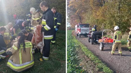 Záchrana poľského dôchodcu dopadla dobre.