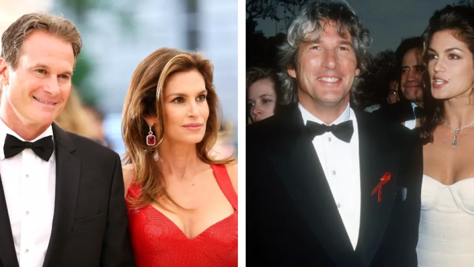 Cindy Crawford s manželom / Cindy Crawford a Richard Gere