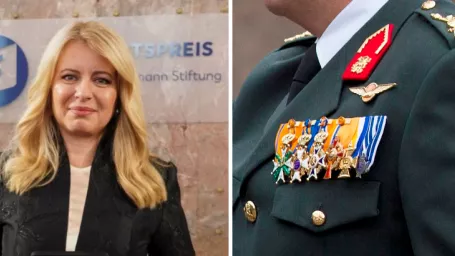 Prezidentka Zuzana Čaputová a kráľ Viliam Alexander