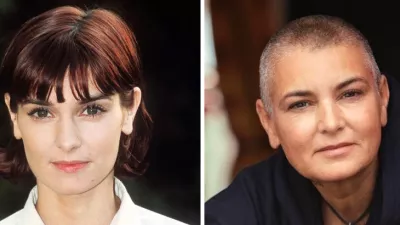 Sineád O’Connor v roku 1997 a dnes.