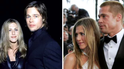 Jennifer Aniston a Brad Pitt