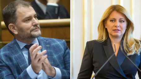 Igor Matovič a Zuzana Čaputová