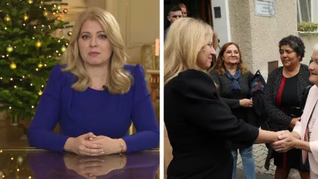 Novoročný príhovor prezidentky / Zuzana Čaputová v Banskej Bystrici