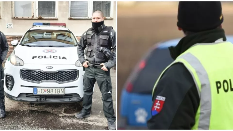 Policajti z Hlohovca podali pomocnú ruku v bezvýchodiskovej situácii.