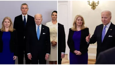 Prezidentka Zuzana Čaputová a prezident USA Joe Biden