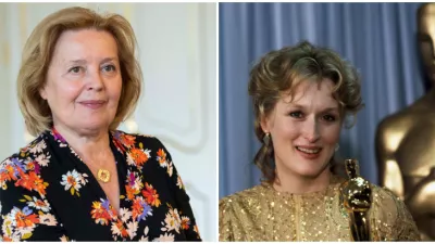 Magda Vášáryová / Meryl Streep v roku 1982