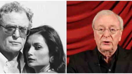 Michael Caine a manželka Shakira Caine.