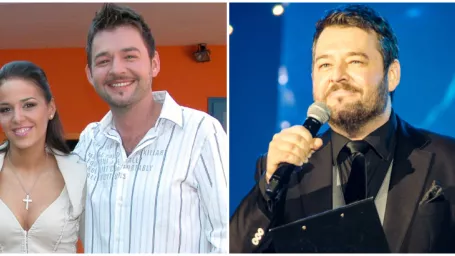 Michal Hudák ako moderátor Vyvolených v roku 2005 / Michal Hudák v roku 2014