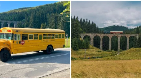 Žltý autobus sa na Horehroní teší veľkej obľube.