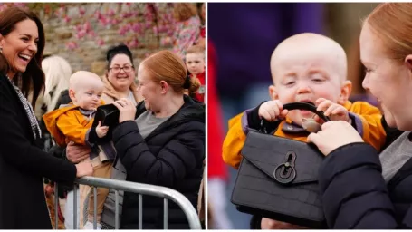 Kate Middleton pri návšteve mestečka Aberfan.