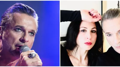 Dave Gahan s manželkou Jennifer.