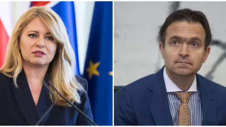 Zuzana Čaputová a Ľudovít Ódor